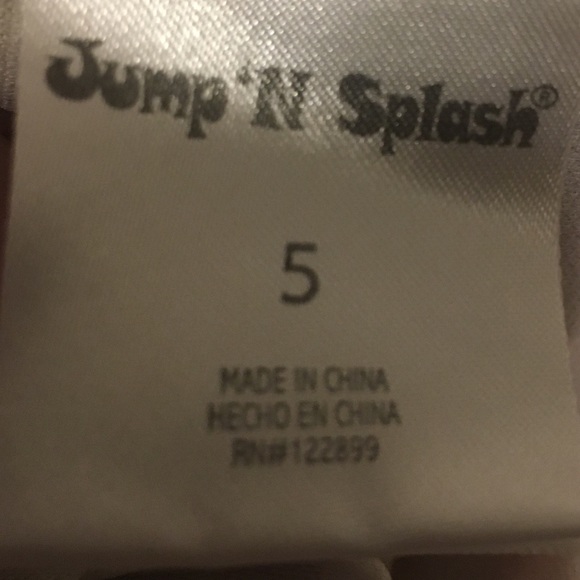 Jump n Splash swimsuit. Size 5. - Picture 4 of 4